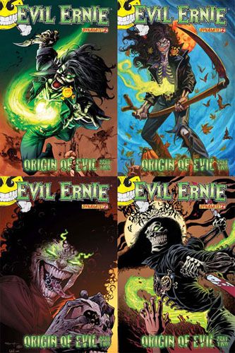 Evil Ernie 2 Dynamite Entertainment 4 Regular Cover Set