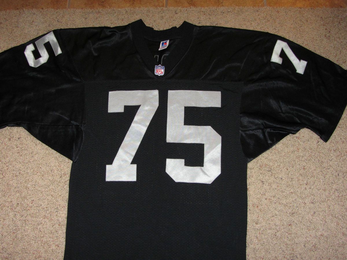 Authentic Oakland Raiders Howie Long NFL Football Jersey Sewn Rare 40