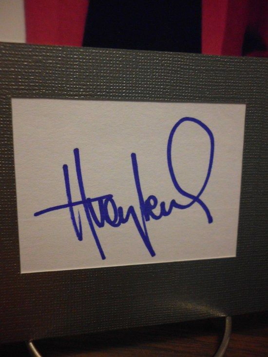 Huey Lewis Autograph Power of Love Display Signed Signature COA