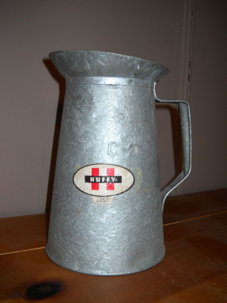 Vintage Huffy Huffman Oil Can Container Antique Bike Bicycle Company