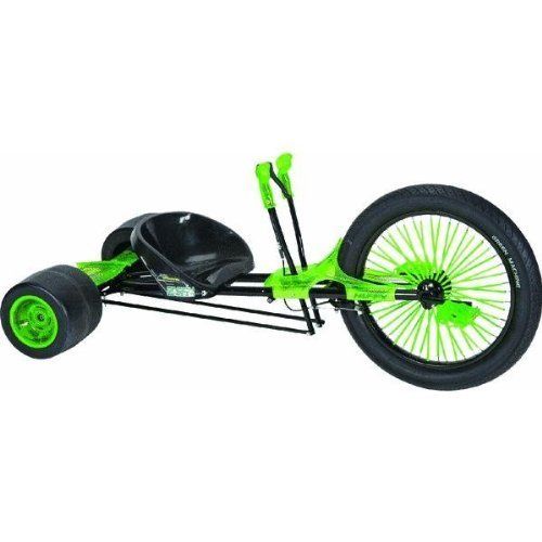 Huffy Black Out Green Machine Tricycle Big Wheel Bike