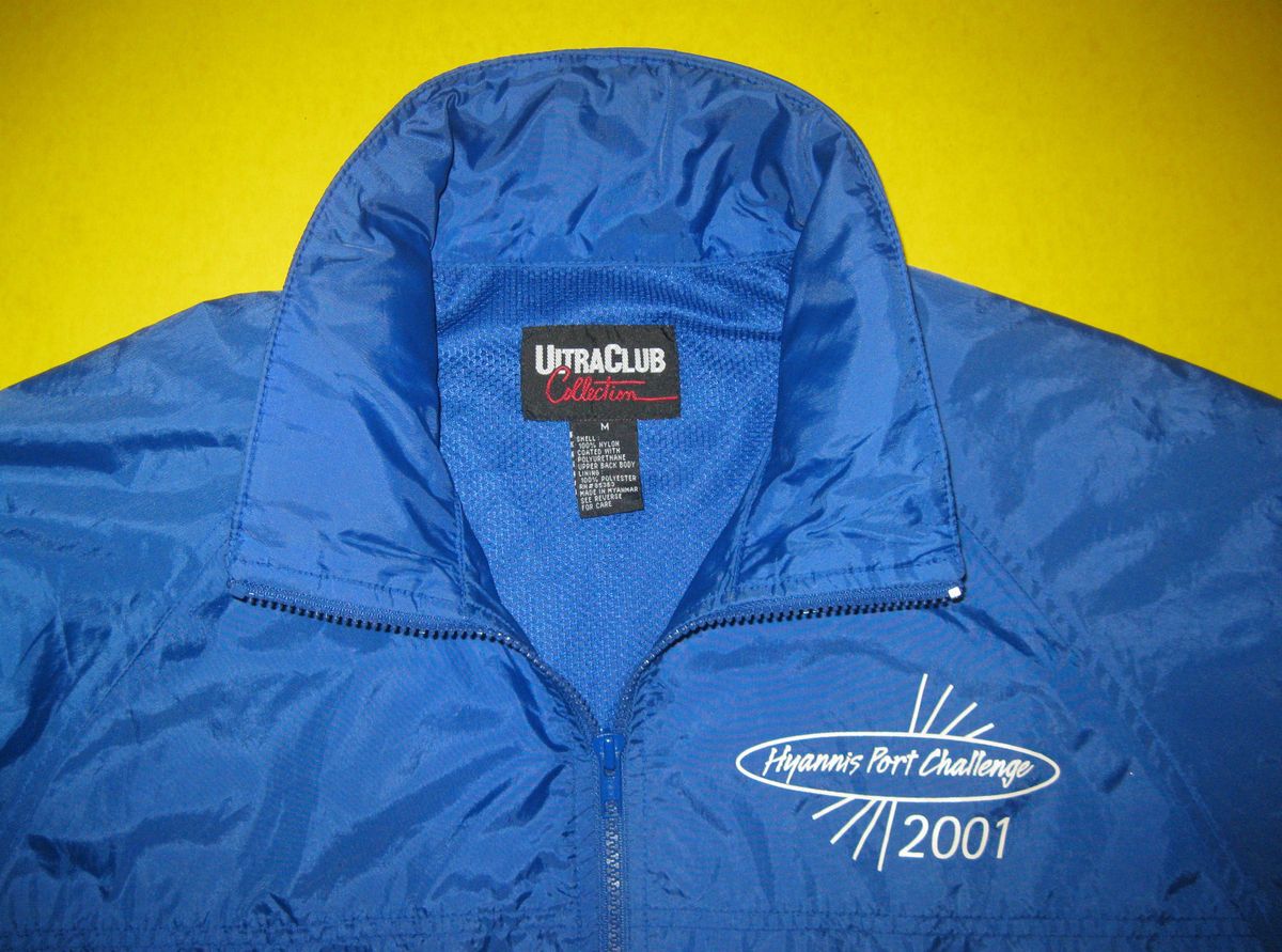 Hyannis Port Challenge 2001 jacket blue Cape Cod walking running