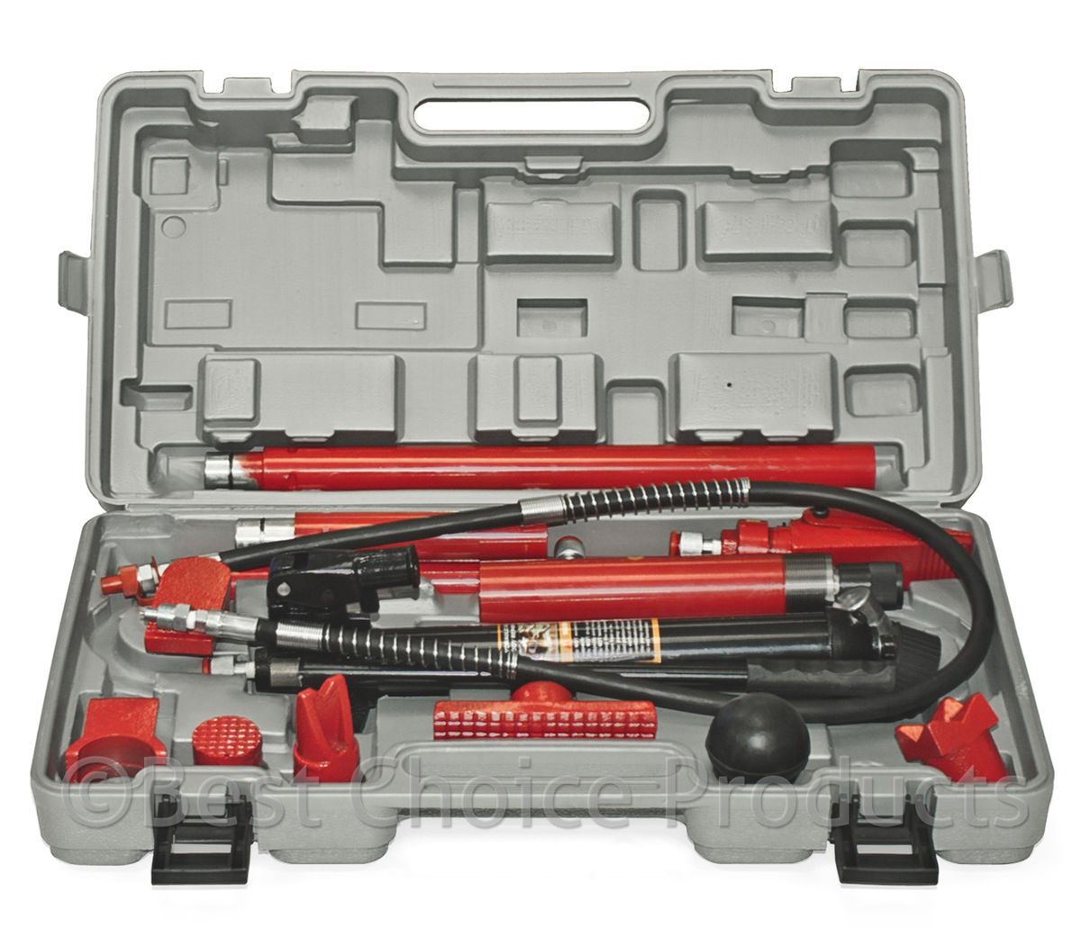 10 Ton Porta Power Hydraulic Jack Body Frame Repair Kit Auto Shop Tool