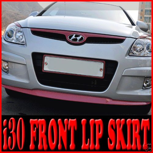 Front Bumper Lip Carbon for 08 09 10 Hyundai I30 I30CW