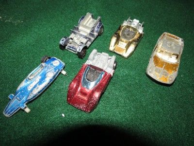 Hot Wheels Redline Cars; iceT, Paddy Wagon, Bugeye, Shelby, McLaren