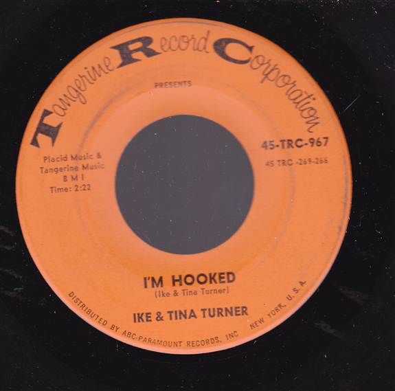 IKE & TINA TURNER ~~Dust My Broom~~TANGERINE 967 45~~~