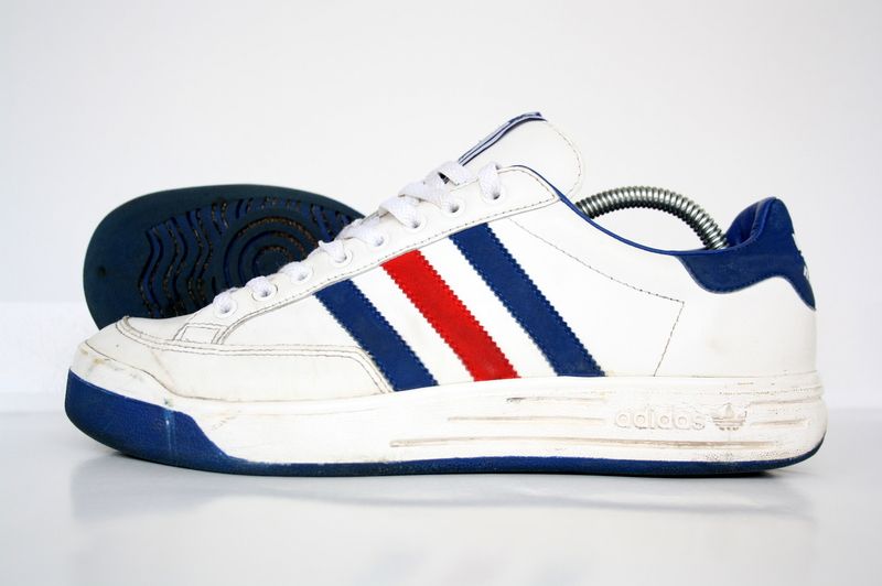 Vintage 70s Adidas Ilie Nastase Shoes Trainers Tennis Lendl Retro 80s