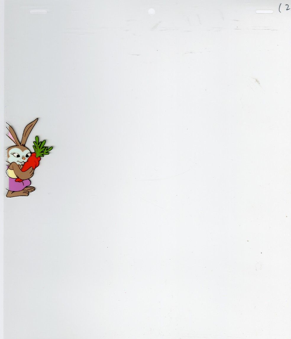 well dic entertainment original animation cel for little golden