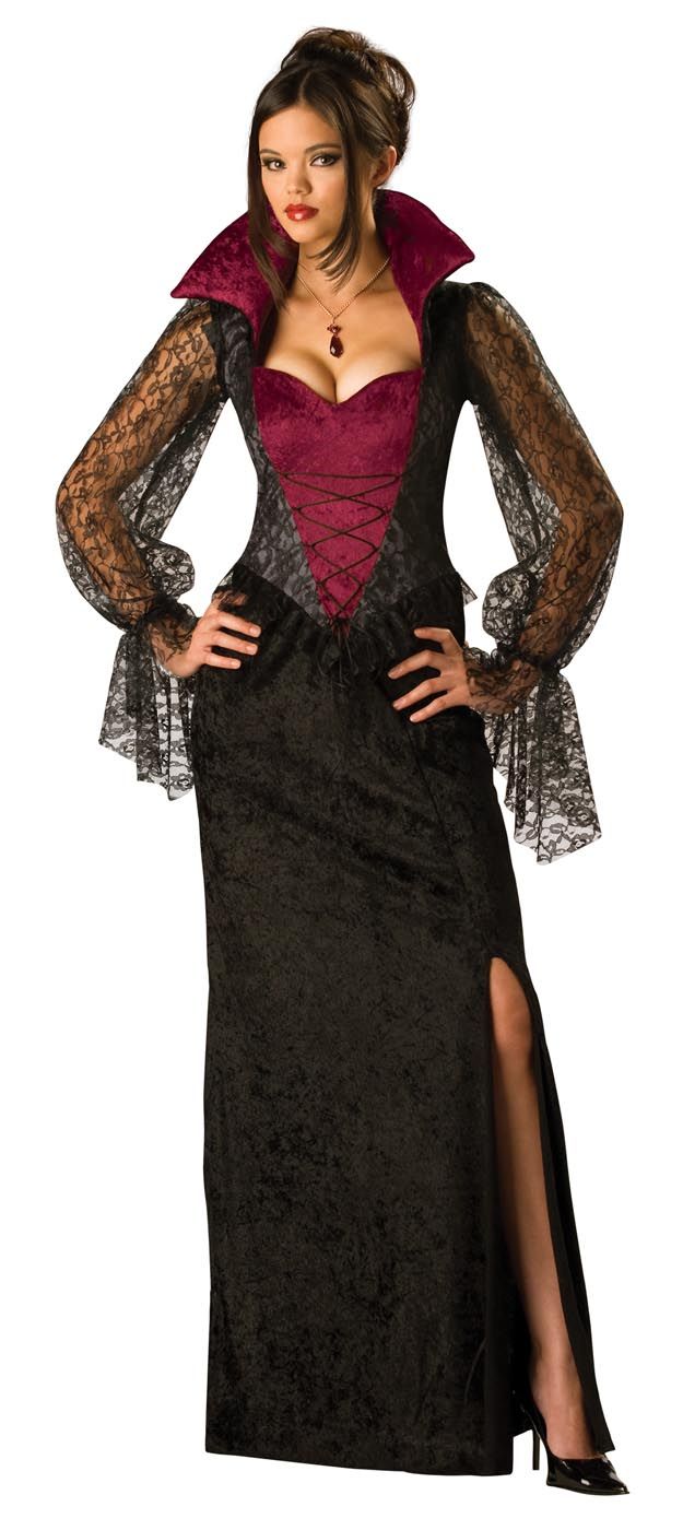 Midnight Vampiress Costume Adult Large New