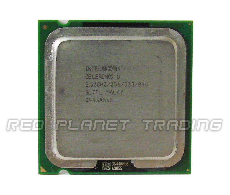 Intel Celeron D Processor 325 SL7TL 2 53 GHz 256 KB Cache 533 MHz FSB