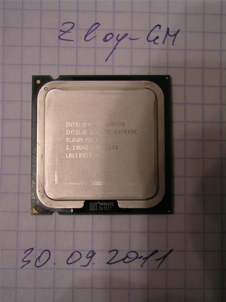 Intel Core 2 Extreme Processor QX9770 3 2GHz 12M 1600FSB