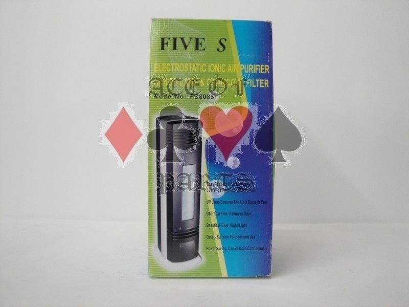 Five Star FS8088 Ionic Air Purifier Pro Ionizer Cleaner with UV