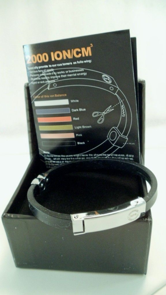 NOPROBLEM Negative ion Balance Bracelets 5 Colors