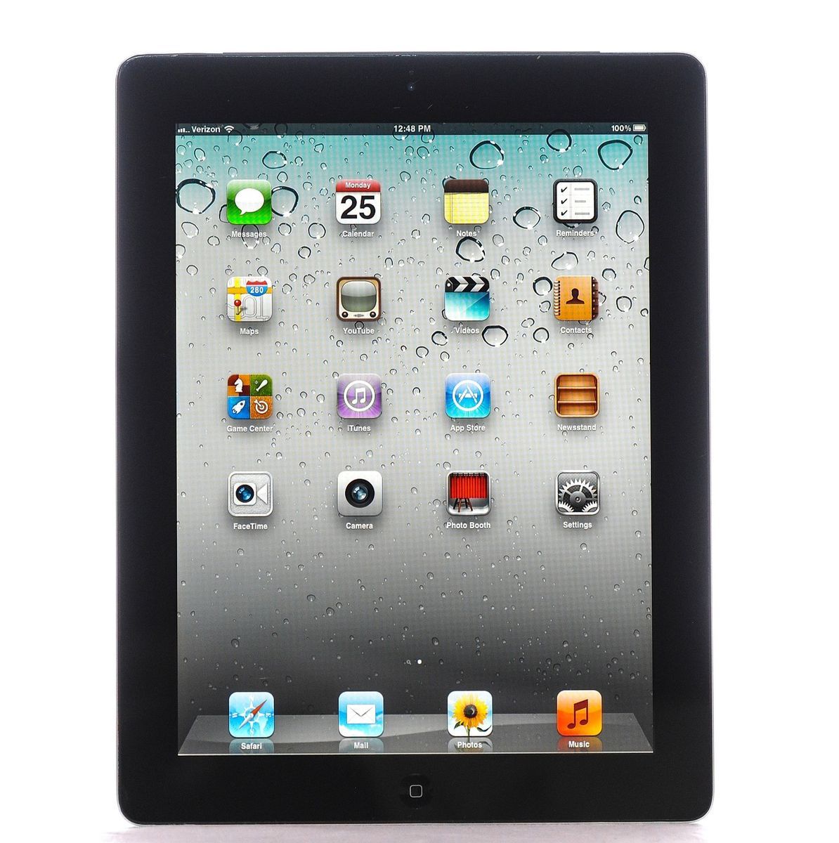 Apple iPad 2 32GB WiFi 3G Verizon Black MC763LL A Good Condition