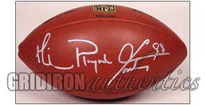 Michael Irvin Dallas Cowboys Autographed Football w Playmaker
