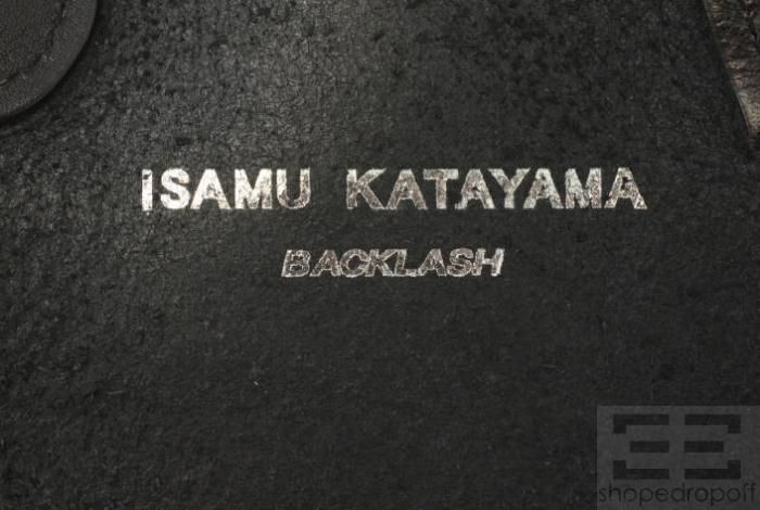 Isamu Katayama Backlash Black Leather Pony Hair Holster