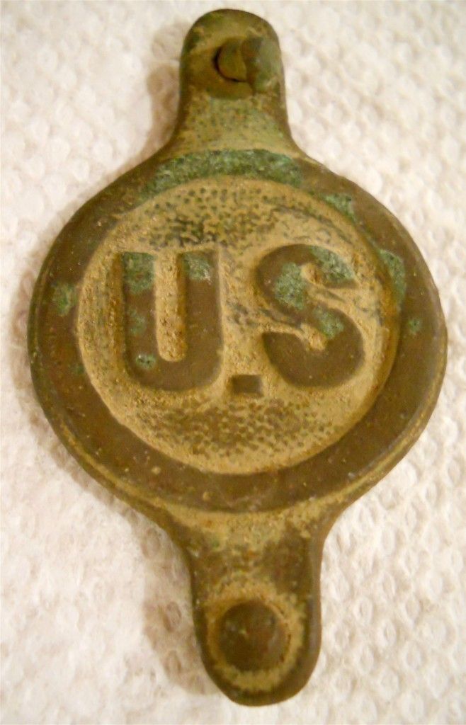  Brass U s Bridal Rosette with Hooks Battle of Iuka Mississippi