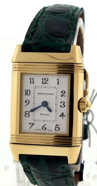 Jaeger LeCoultre Reverso Duetto Florale 18K Watch