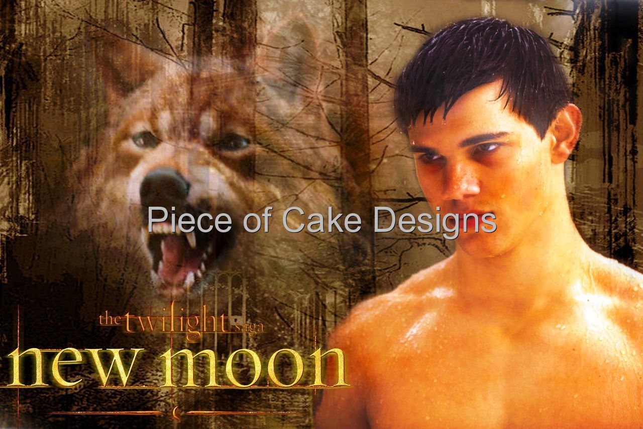 Twilight Jacob Wolf Edible Image Icing Cake Cupcaketopper