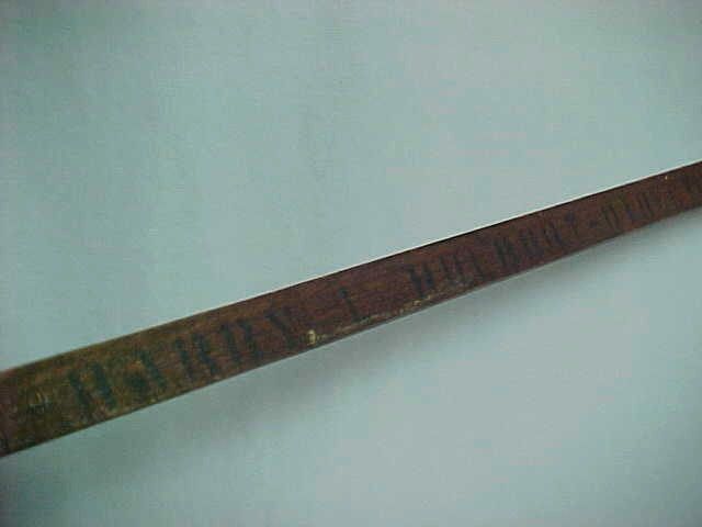 Old, hard to find Jackson, Michigan prison industries walking stick