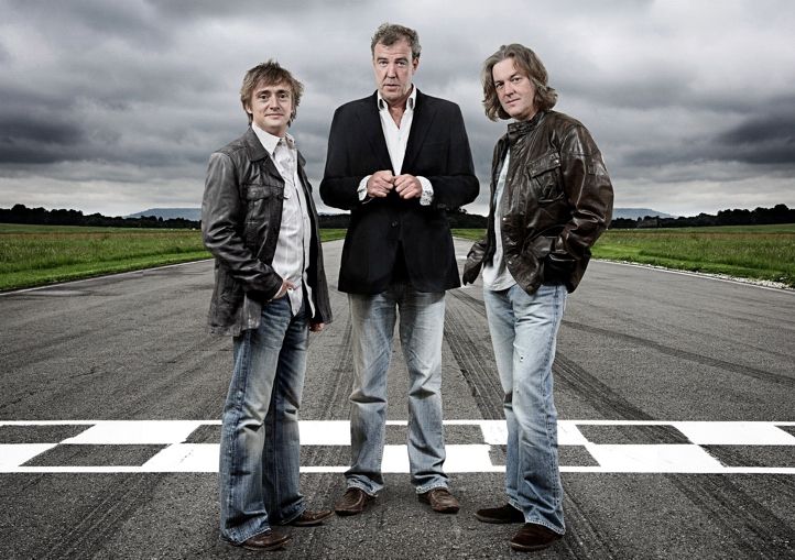 D7589 Top Gear Jeremy Clarkson Richard Hammond James May Poster