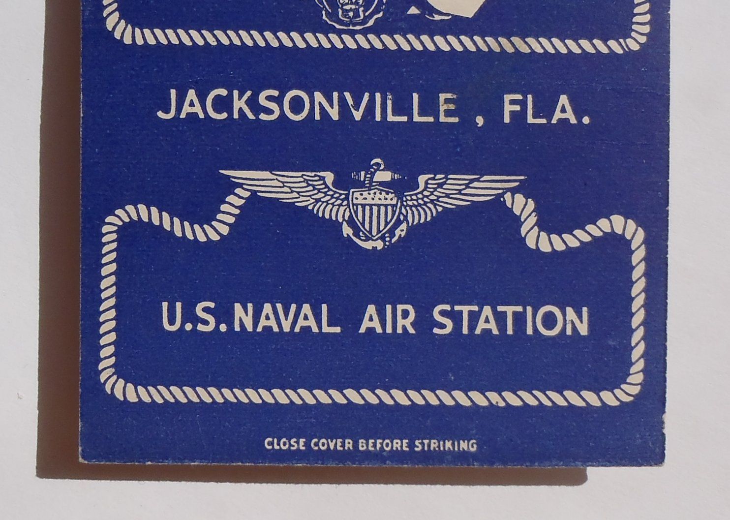  Postcard Disney Donald Duck Naval Air Station Jacksonville FL