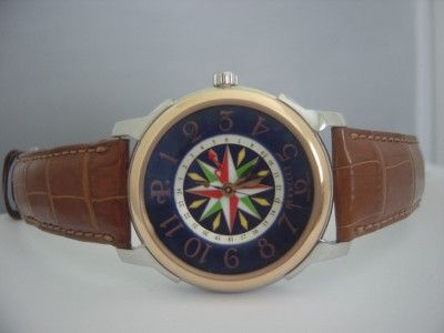  500 Perrelet Limited Edition James Cook Watch Enamel Dial