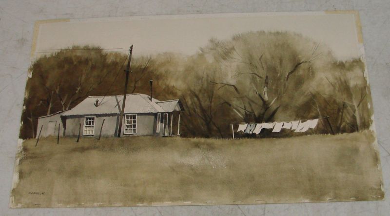 Original Morris Rippel Painting