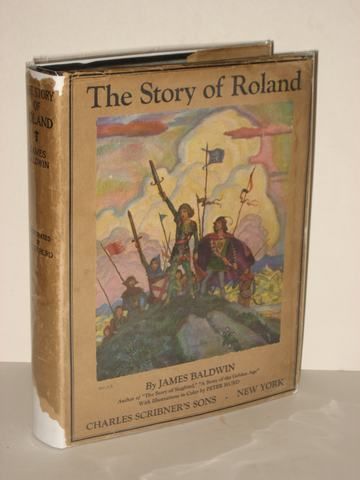 James Baldwin The Story of Roland 1911 Peter Hurd w DJ