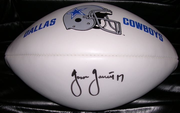 Jason Garrett Signed Autographed Cowboys Football COA