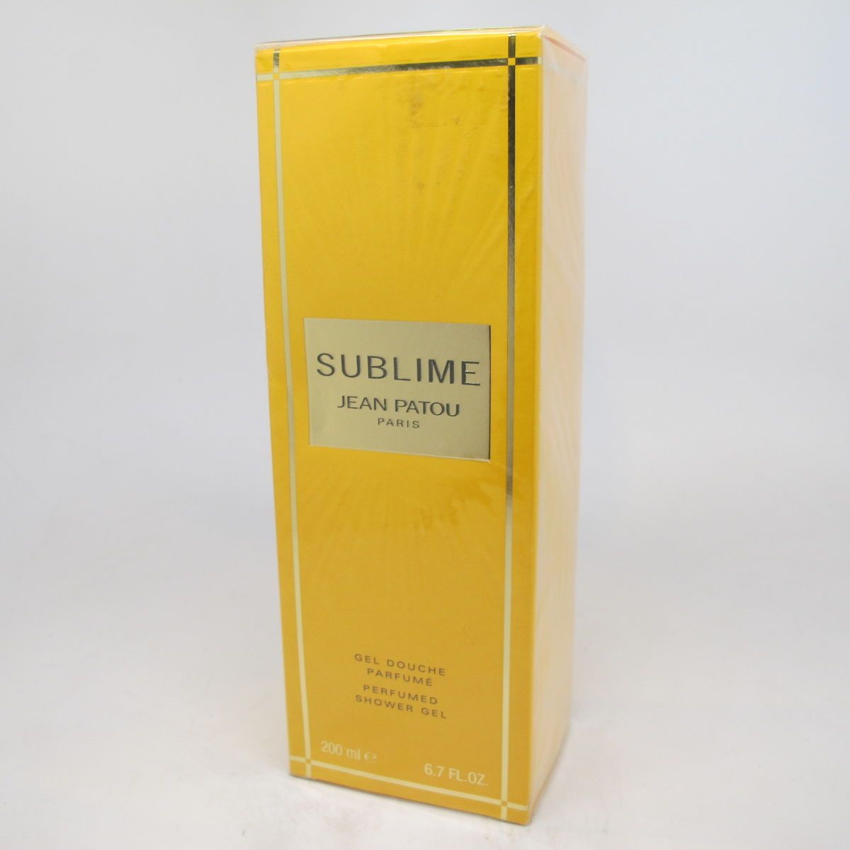 Sublime by Jean Patou 6 7 oz Perfumed Shower Gel