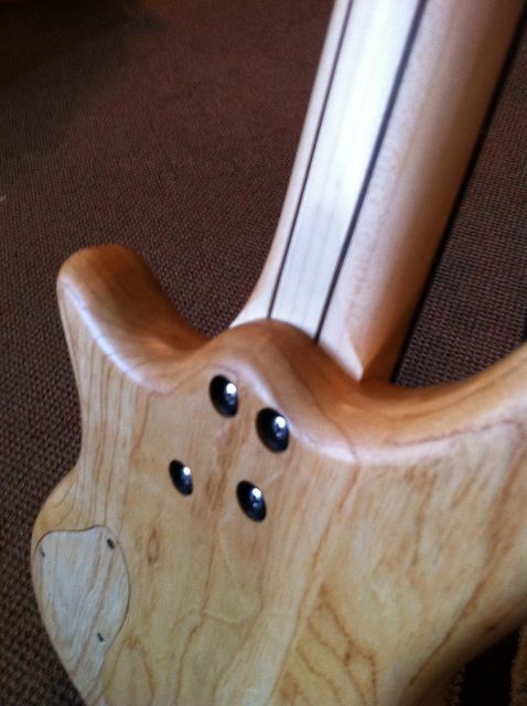 Beautifully Handbuilt Bass by Jamie White