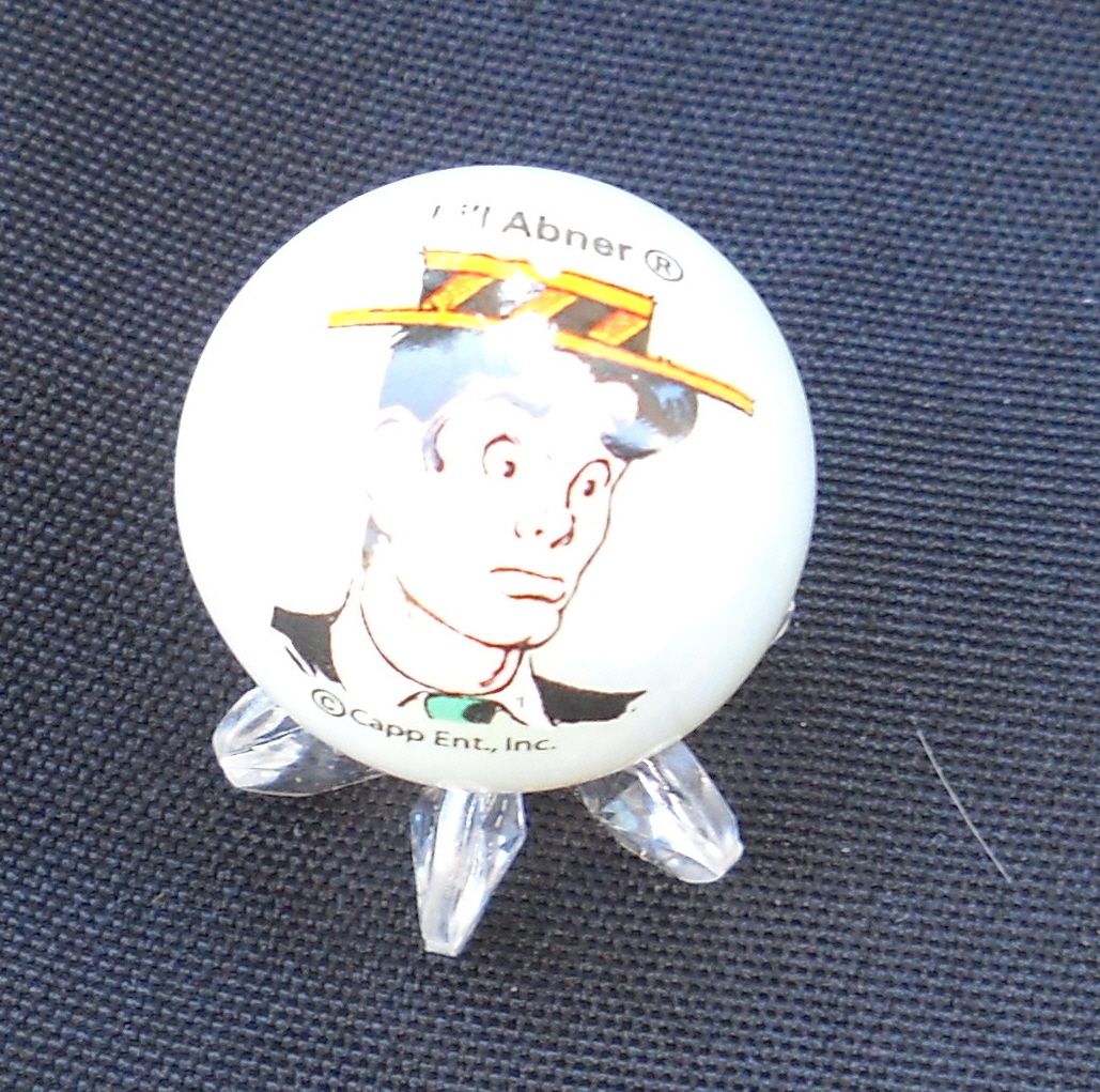 Jabo Logo Lil Abner 1 Marbles Glass Marble