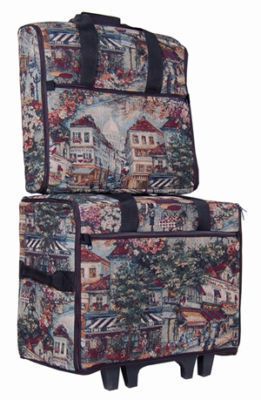 Bernina Artista Wheeled Case w Embroidery Case Choice