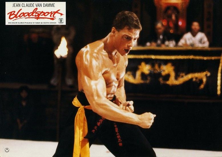 Bloodsport Original AH Foto Jean Claude Van Damme Super