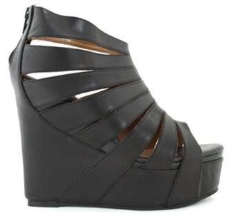 Jeffrey Campbell Sheman Platform Wedge Sandals 7