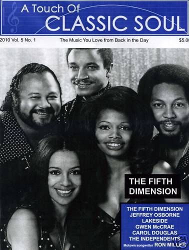 Classic Soul Newspaper Fifth Dimension Jeffrey Osborne