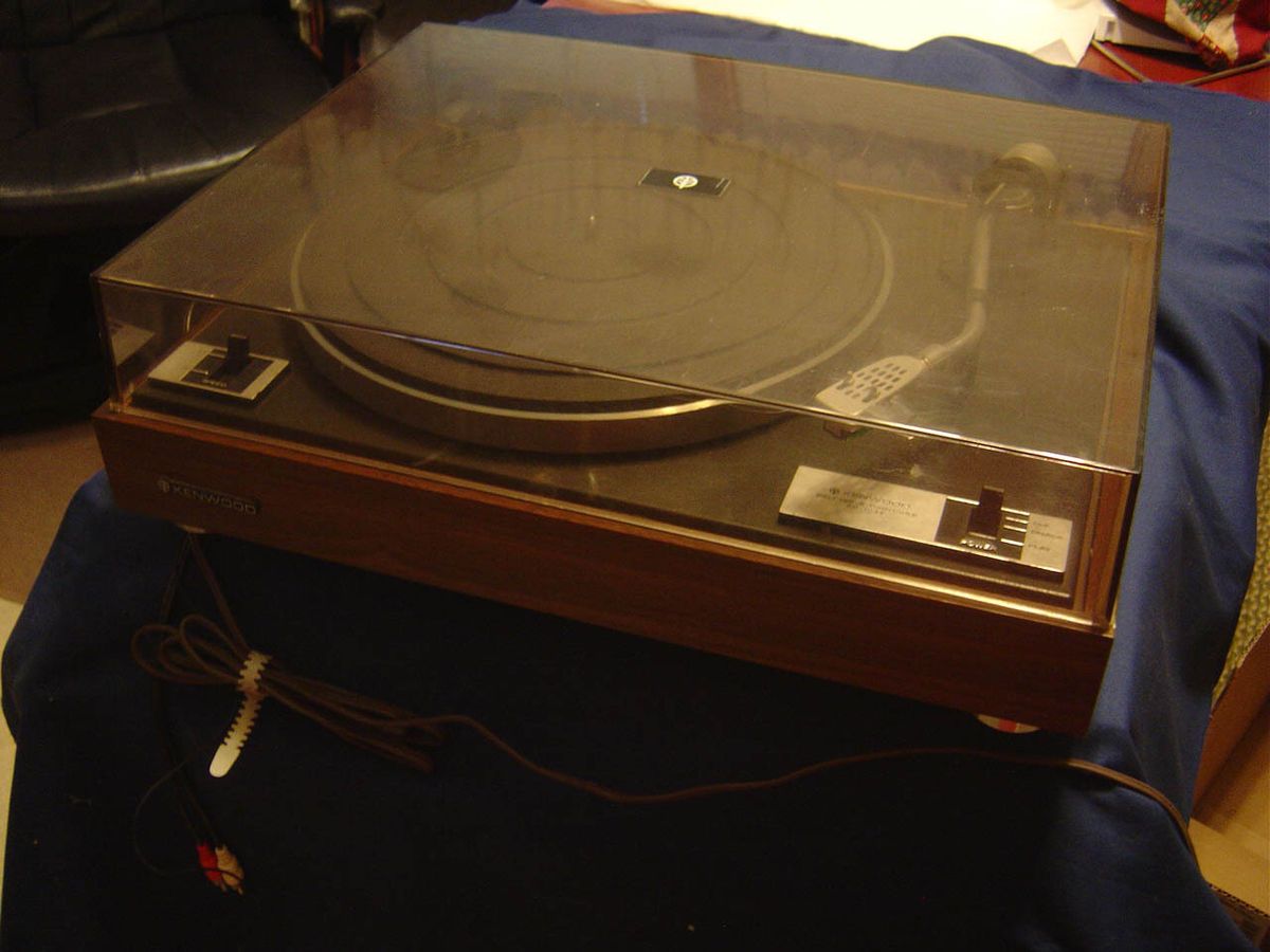 Kenwood 1033 Manual 2 Speed Belt Driven Turntable