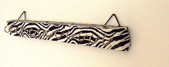 Zebra Necklace Holder Jewelry Rack Organizer Bracelet Hanger