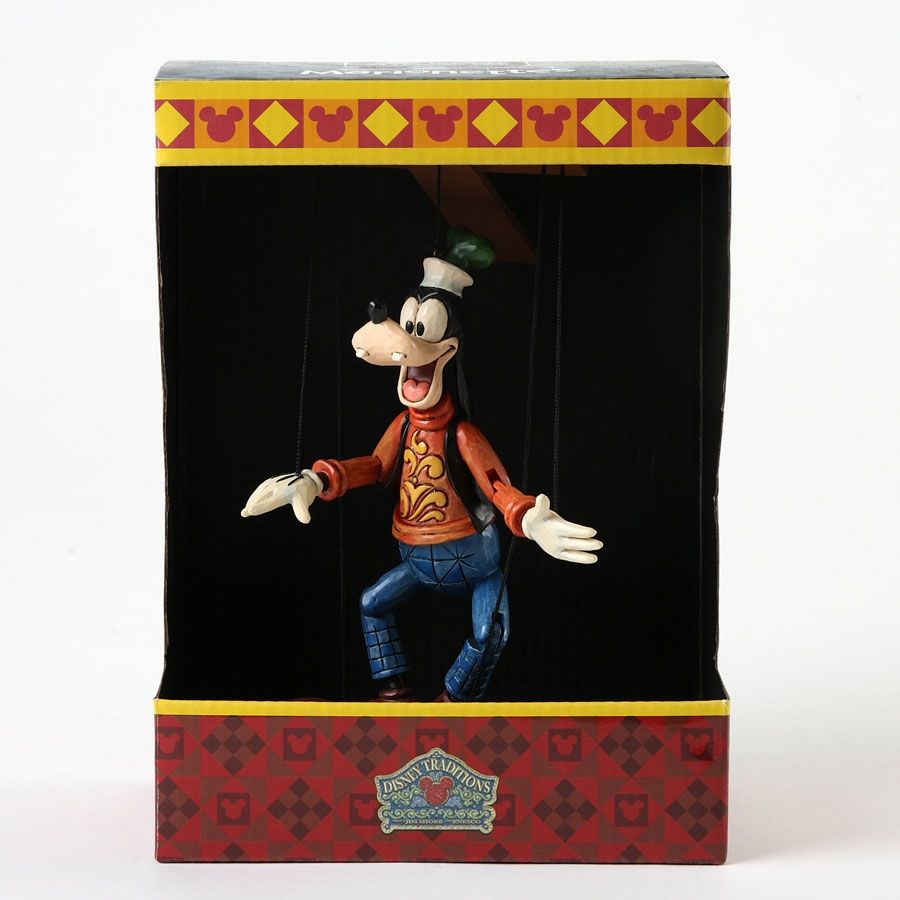 Jim Shore Disney Traditions Goofy Marionette Figurine New