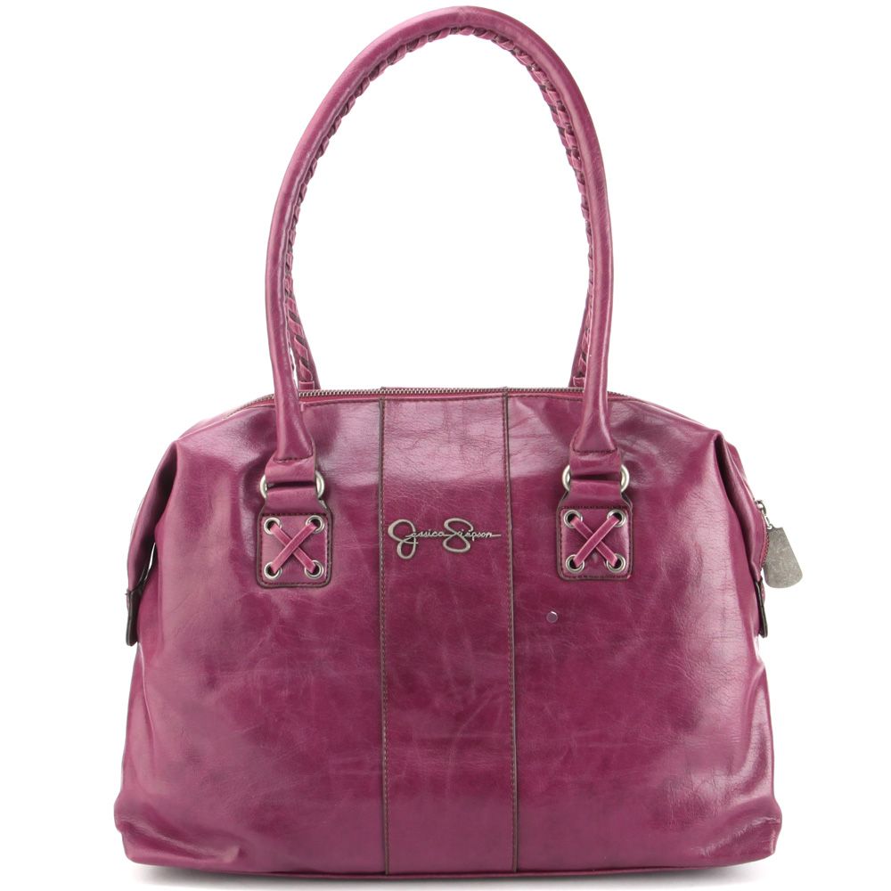 Jessica Simpson Rose Smash Hit Lacing Satchel Bag