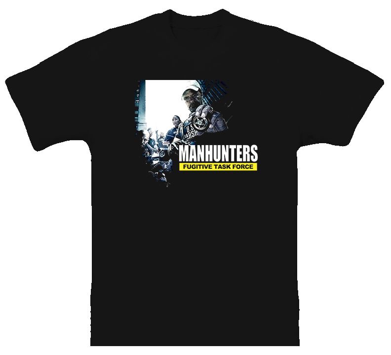 Manhunters Fugitive Task Force T Shirt All Sizes