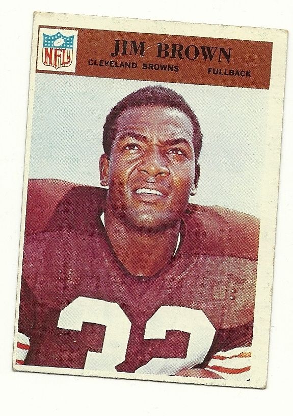 Jim Brown 1966 Philadelphia 41 Cleveland Browns