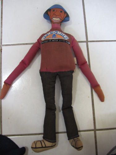 Vintage 1975 JJ Dynomite Soft Rag Doll Jimmy Walker