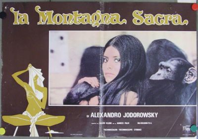 DI42 The Holy Mountain Jodorowsky RARE Orig Poster It A