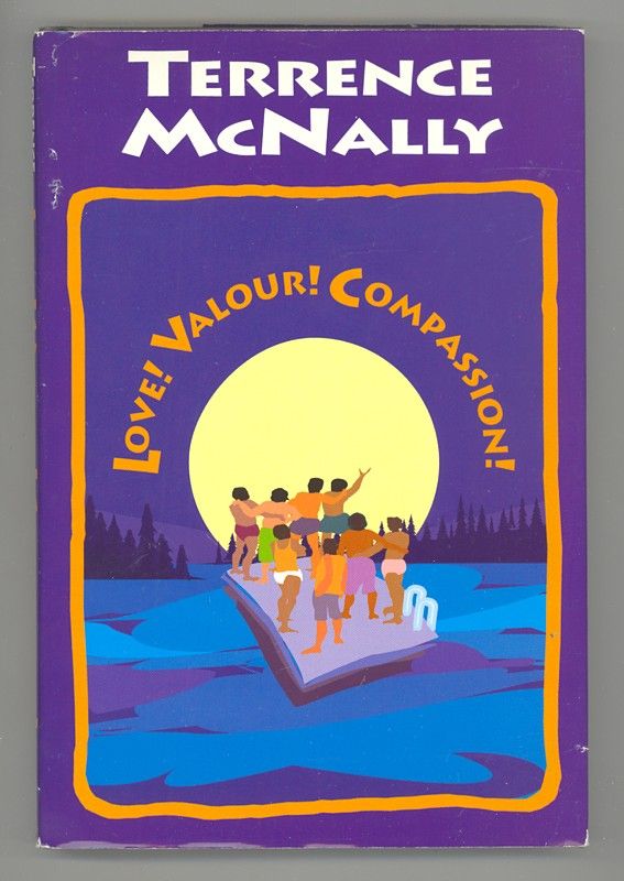 Love Valour Compassion by Terrence McNally Hardcover Broadway Play