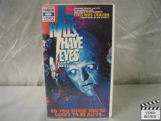 The Hills Have Eyes Part 2 VHS Michael Berryman Craven