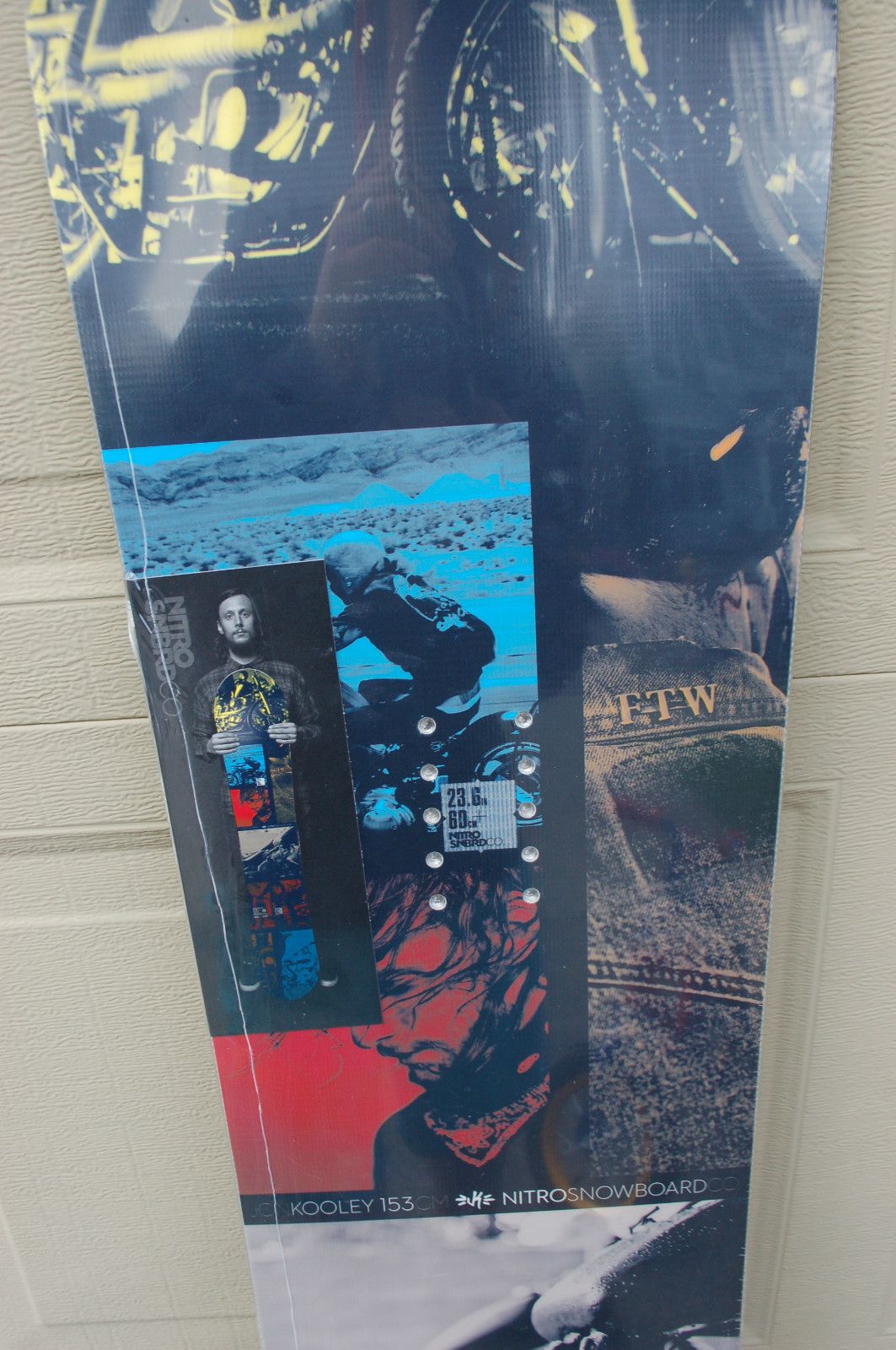 2012 NWT NITRO HAZE JOHN KOOLEY SNOWBOARD 153cm BRAND NEW zero camber  