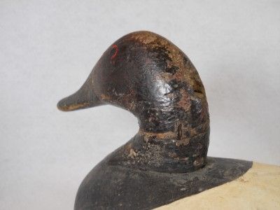 Vintage Working Upper Chesapeake Bay MD Canvasback Drake Duck Decoy John Graham  