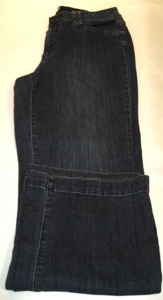 St John Bay Blue Womens Boot Stretch Jeans Sz Size 12  